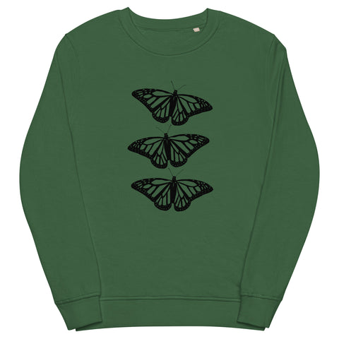 Monarch Butterfly organic sweatshirt