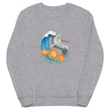 Pelican Poppy organic sweatshirt