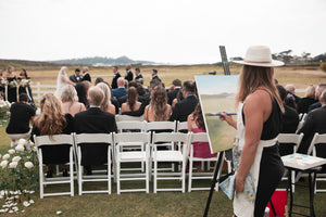 Wedding Painting in the Bay Area!