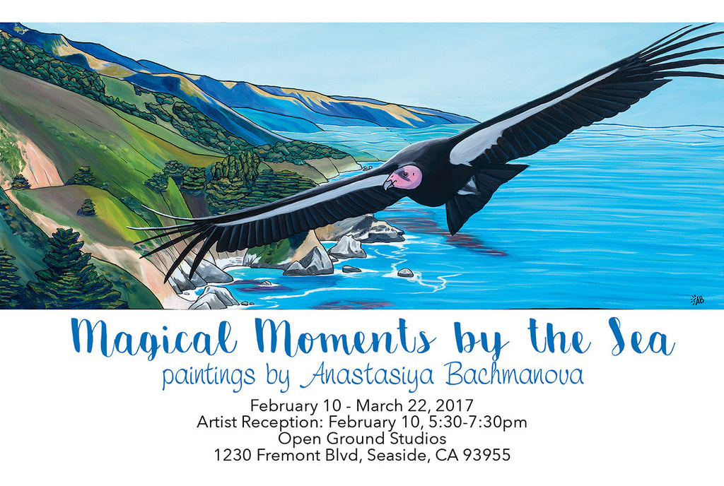 Magical Moments by the Sea: First Solo Show!