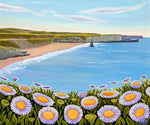 Davenport Beach California original painting