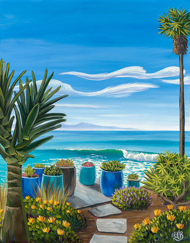 santa cruz california surf art