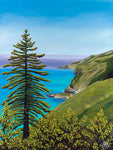 big sur limekiln trail original painting
