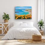 "Poppy Bluffs" Original Acrylic Painting
