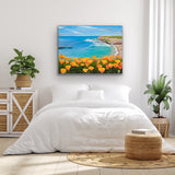 "Poppy Bluffs" Original Acrylic Painting