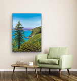 big sur california landscape painting