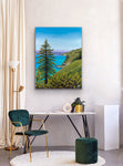 "Big Sur Pine" Original Acrylic Painting