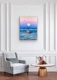"Pelican Drift" Original Acrylic Painting