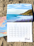 2026 calendar california coast art