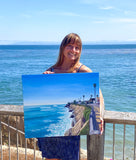 "East Cliff" Original Acrylic Painting