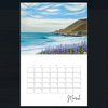 2026 california coast art calendar