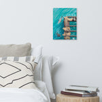 Sunbathers Canvas Print