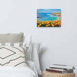 Poppy Bluffs Canvas Print