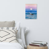 Pelican Drift Canvas Print