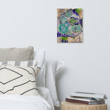 Tide Pool Reflections Canvas Print