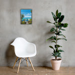 Garden View Canvas Print