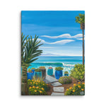 Garden View Canvas Print