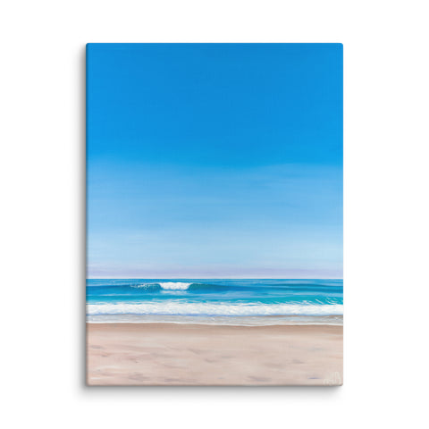 simple summer seascape art