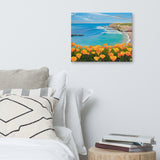 Poppy Bluffs Canvas Print