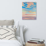 Sunset on the Bay Canvas Print