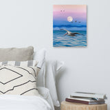 Pelican Drift Canvas Print
