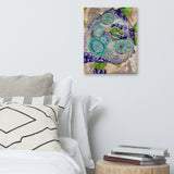 Tide Pool Reflections Canvas Print
