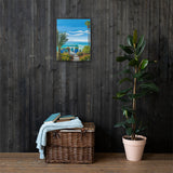 Garden View Canvas Print