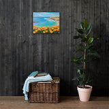 Poppy Bluffs Canvas Print