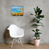 Poppy Bluffs Canvas Print
