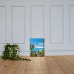 Garden View Canvas Print
