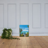 Garden View Canvas Print