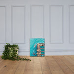 Sunbathers Canvas Print