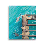 Sunbathers Canvas Print