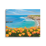 Poppy Bluffs Canvas Print