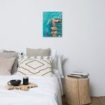 Sunbathers Canvas Print