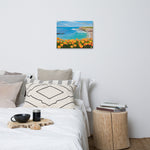 Poppy Bluffs Canvas Print