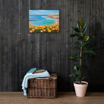 Poppy Bluffs Canvas Print
