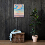 Sunset on the Bay Canvas Print