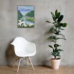 Calla Lily Valley Canvas Print