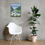 Calla Lily Valley Canvas Print