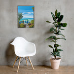 Garden View Canvas Print