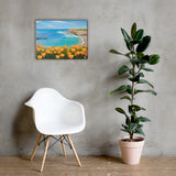 Poppy Bluffs Canvas Print