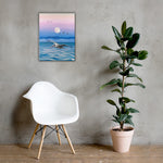 Pelican Drift Canvas Print