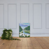 Calla Lily Valley Canvas Print