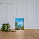 Garden View Canvas Print