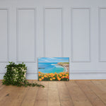 Poppy Bluffs Canvas Print