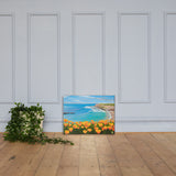 Poppy Bluffs Canvas Print
