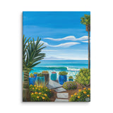 Garden View Canvas Print