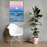 Pelican Drift Canvas Print