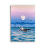 Pelican Drift Canvas Print